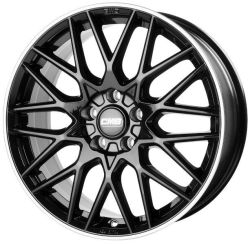 C25 Diamond Rim Black Gloss 7x17