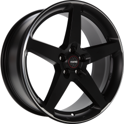 FIVE Black matt polish 8.5x20