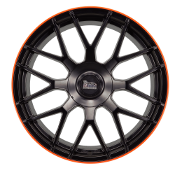GT1 Matt Black Lip Orange 9.5x19