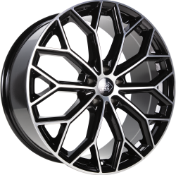 MM1030 GLOSS BLACK POLISHED 7.5x17