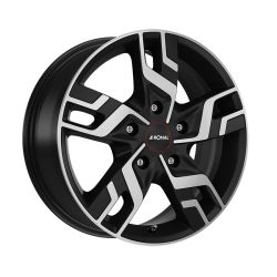 R64 BLACK-MATT-FRONT CUT 7.0x17