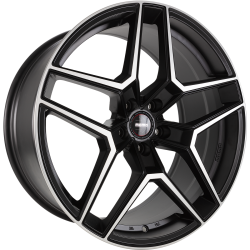 A107 Piano Black 8.5x19