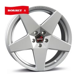 A silver polished 7x15