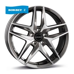 Z mistral anthracite glossy polished 8x18