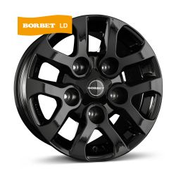 LD black glossy 8.0x16